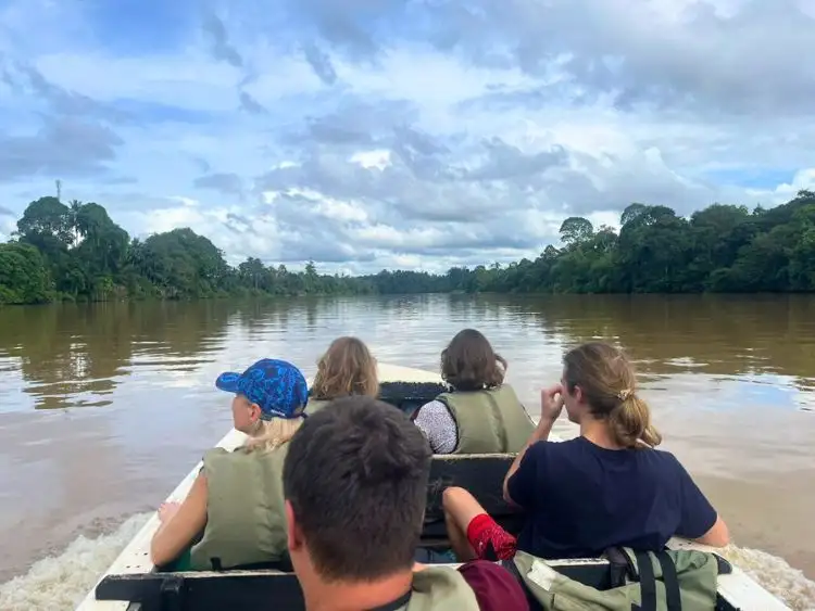 Epic Kinabatangan Wildlife River Cruise Tour from Sandakan
